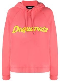 Dsquared2 толстовка с капюшоном и логотипом