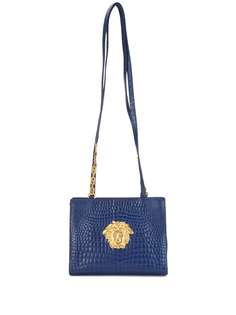 Versace Pre-Owned сумка на плечо с тиснением под крокодила и декором Medusa