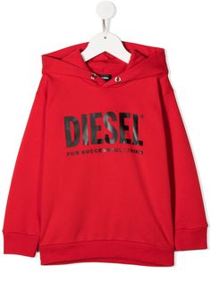 Diesel Kids худи с логотипом