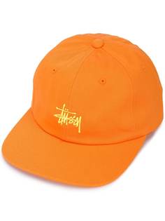 Stussy бейсбольная кепка с вышивкой