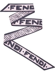 Fendi платок с логотипом из коллаборации с Joshua Vides