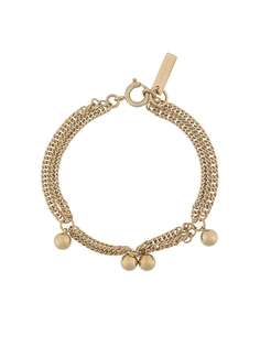 Isabel Marant ball charm chain link bracelet