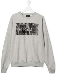 Versace Kids футболка с логотипом