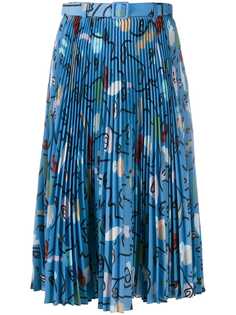 Ports 1961 плиссированная юбка миди