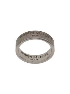 Maison Margiela кольцо с гравированным логотипом