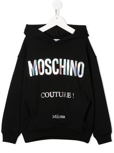 Moschino Kids худи с логотипом