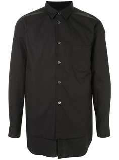 Black Comme Des Garçons многослойная рубашка