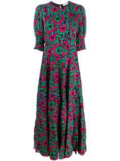 Rixo платье макси с цветочным принтом