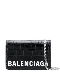 Balenciaga кошелек Ville с цепочкой