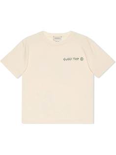 Gucci Kids футболка с принтом