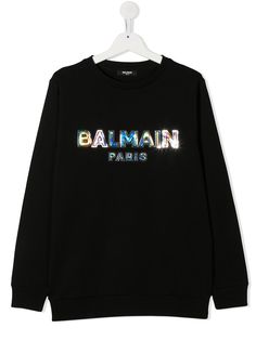 Balmain Kids джемпер с логотипом