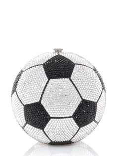 Judith Leiber Soccer Ball spherical-shape clutch