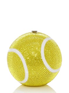 Judith Leiber Tennis Ball sphere-shaped clutch