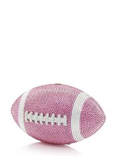 Judith Leiber Football Ball clutch bag