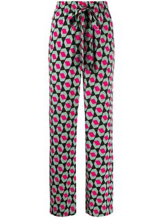 DVF Diane von Furstenberg брюки Denise с узором