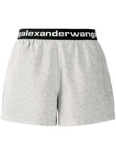 alexanderwang.t шорты с логотипом на поясе