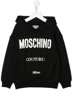 Moschino Kids худи с логотипом