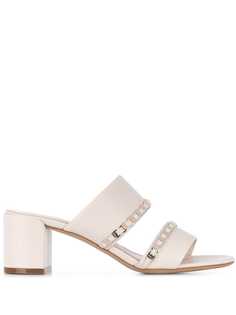 Salvatore Ferragamo плетеные босоножки Vara 55
