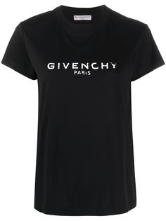 Givenchy футболка с логотипом