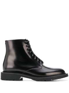 Saint Laurent ботинки Army на шнуровке