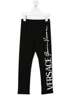 Versace Kids брюки с логотипом