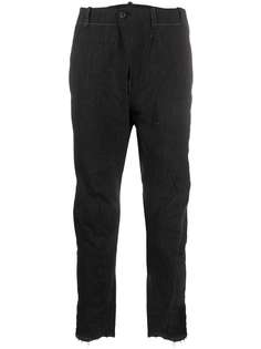 Masnada укороченные брюки с контрастной строчкой