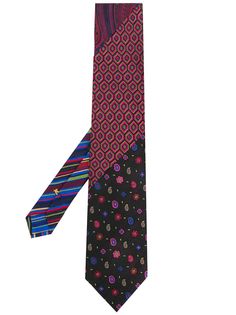 ETRO галстук с принтом пейсли