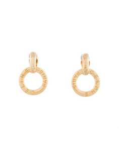 Céline Pre-Owned серьги-кольца с пайетками