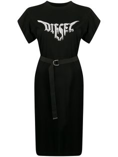 Diesel платье-футболка с логотипом