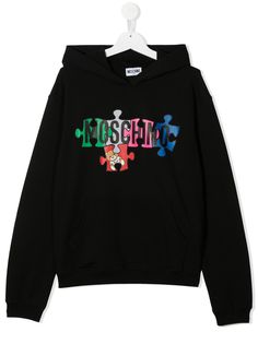 Moschino Kids худи с логотипом