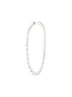 E.M. колье с бусинами