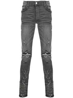 AMIRI джинсы скинни с эффектом потертости