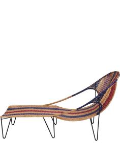 MARNI INTERIORS лежак ручной работы с узором в полоску