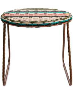 MARNI INTERIORS round woven stool