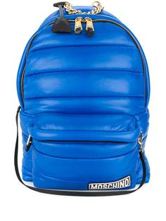 Moschino уплотненный рюкзак с капюшоном