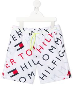 Tommy Hilfiger Junior плавки-шорты с логотипом