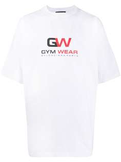 Balenciaga Gym Wear large fit T-shirt