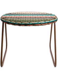 MARNI INTERIORS round woven stool