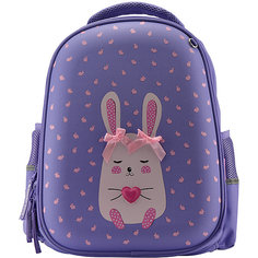 Рюкзак Bruno Visconti "Кролик с сердечком", сиреневый
