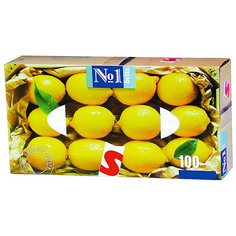 Салфетки Bella с ароматом лимона, 100 шт