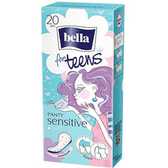 Ежедневные прокладки Bella For Teens Sensitive экстратонкие, 20 шт