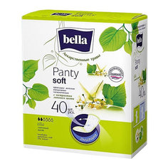 Ежедневные прокладки Bella Panty Herbs Tilia с экстрактом липового цвета, 40 шт