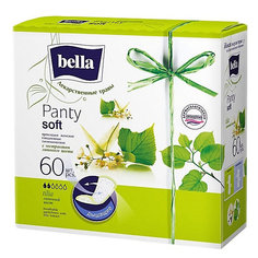 Ежедневные прокладки Bella Panty Herbs Tilia с экстрактом липового цвета, 60 шт