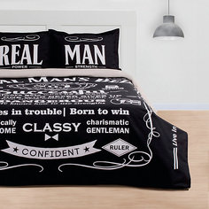 Комплект постельного белья Этель Real Man, евро