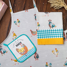 Подарочный набор Этель Chicken Ranch, 3 предмета