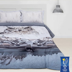 Комплект постельного белья Этель "Сова", евро