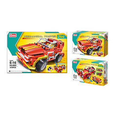 Конструктор 2 в 1 Наша Игрушка, радиоуправляемый Внедорожник-родстер, 472 детали