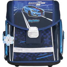 Ранец школьный MagTaller EVO, Racing blue, без наполнения