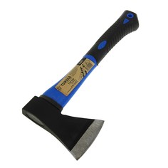 Топор кованый tundra, фиберглассовое обрезиненное топорище 36 см, 600 г