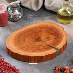 Блюдо-спил для подачи Доброе дерево